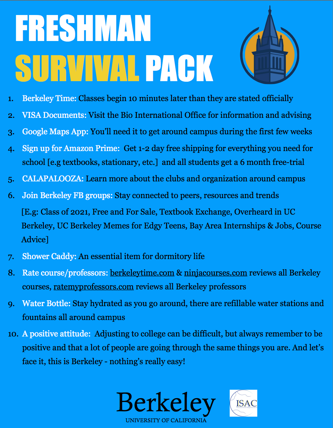 INFOGRAPHICS International Students Advisory Committee